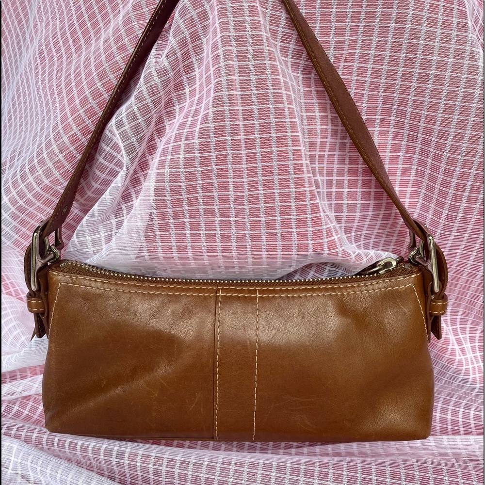 EUC Coach Hobo G05s-7461 Brown Leather Shoulder Bag